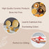 Mustard Marble Ceramic Dinner Set - 8 Pieces - The Earth Store - Dinnerware